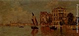 Famous Venetian Paintings - Venetian Canal